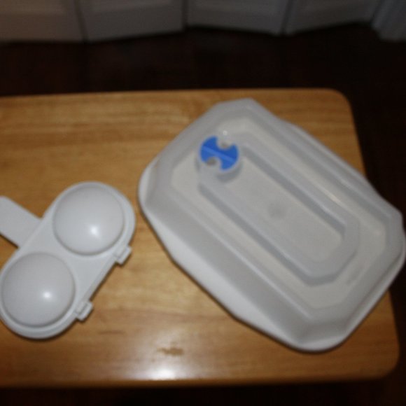 Nordic Ware Egg Poacher and Vegetable/Seafood cook pan. - Picture 1 of 4